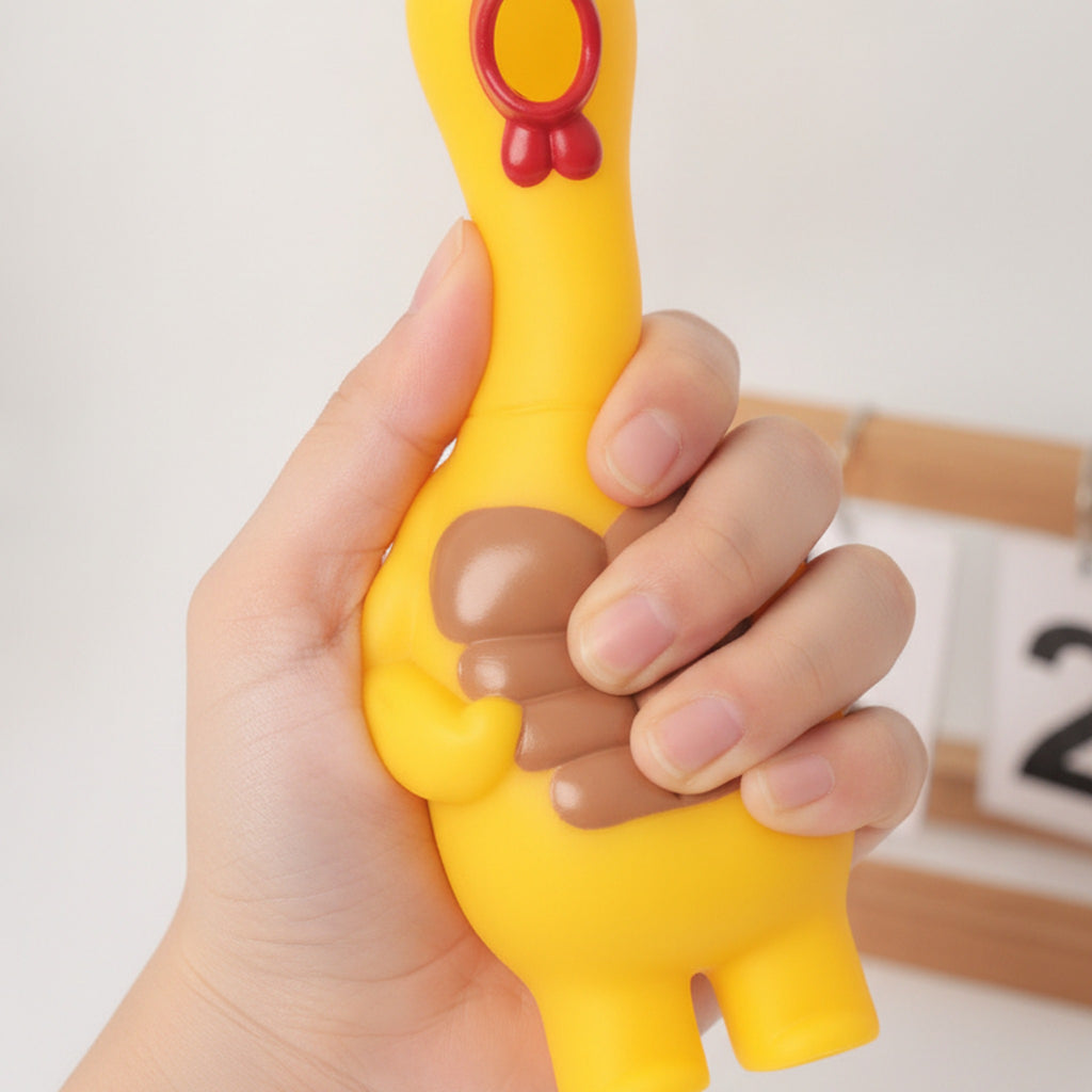 Funny Screaming Animal Stress Relief Squeeze Toy - Chicken