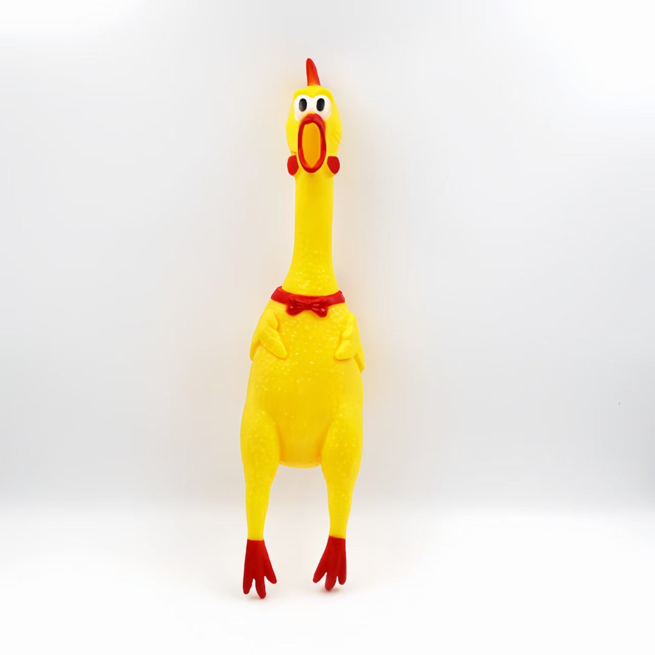 Screaming Chicken Squeeze Toy for Group Games - Yellow – novelty & toys