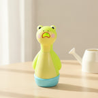 Cute Screaming Frog Stress Relief Squeeze Toy - Green