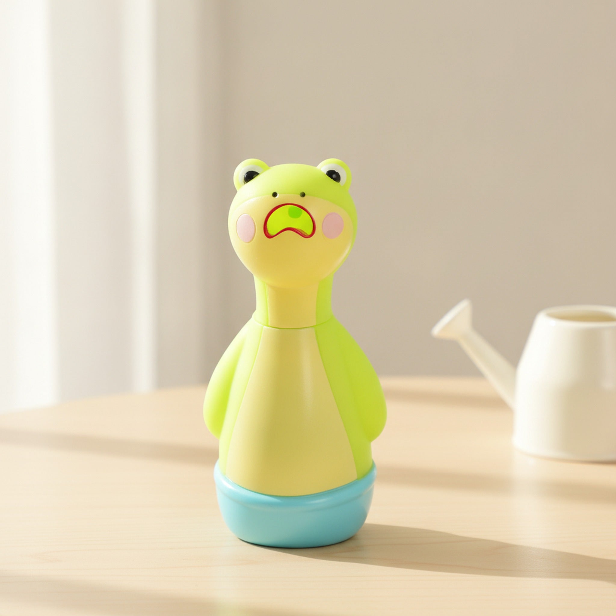 Cute Screaming Frog Stress Relief Squeeze Toy - Green