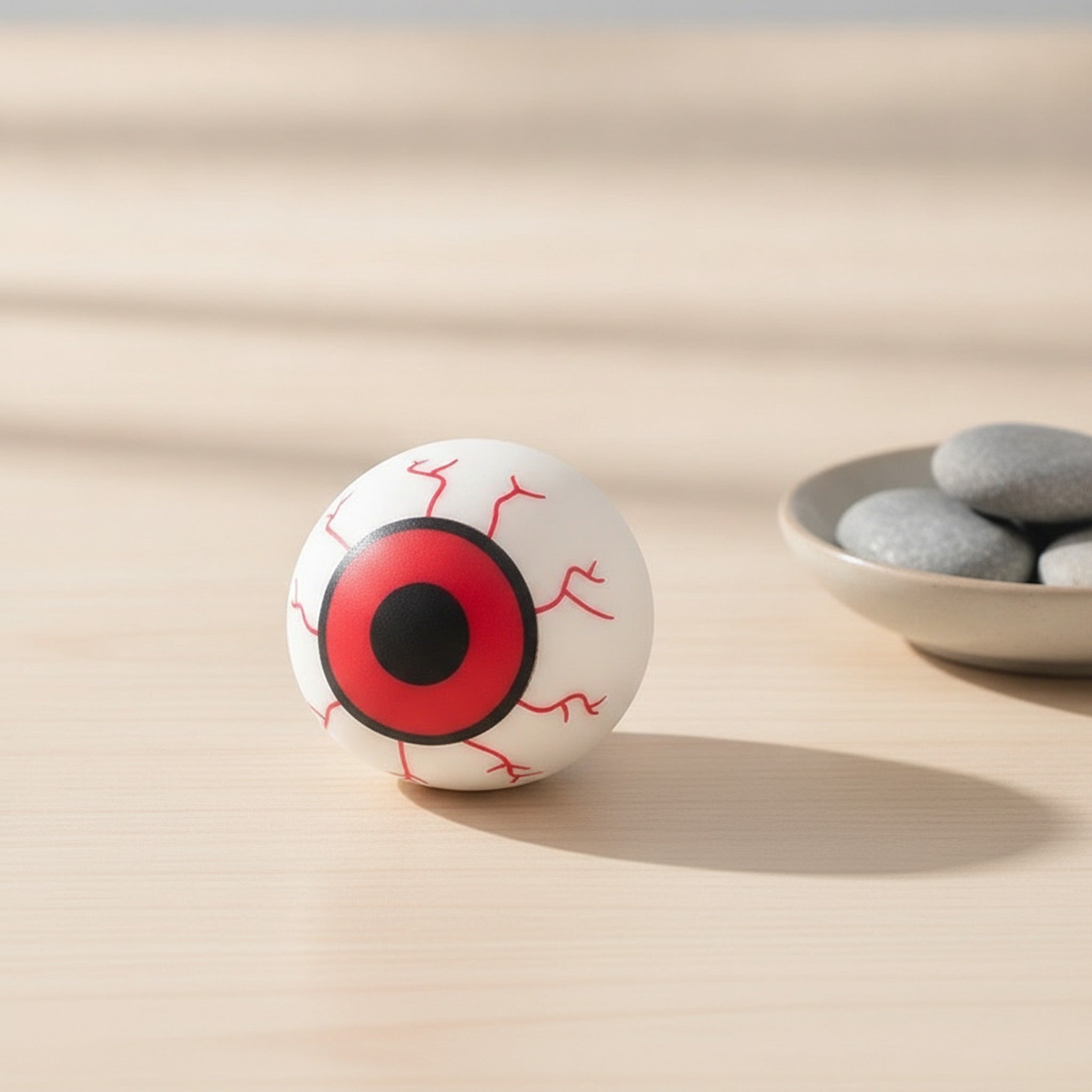 Halloween Horror Eyeball Squeeze Stress Relief Toy - Red