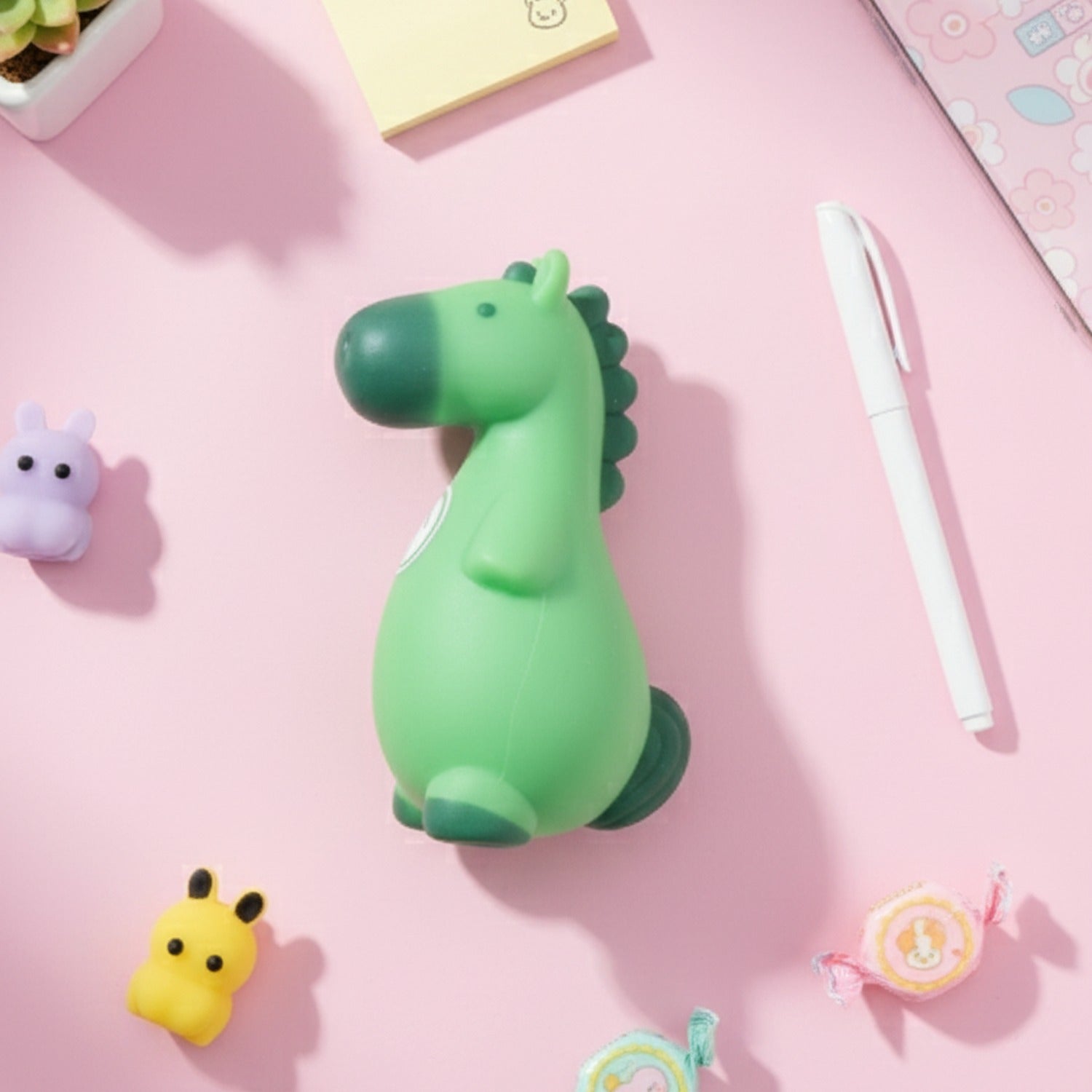 Green Pear Decompression Squishy Toy