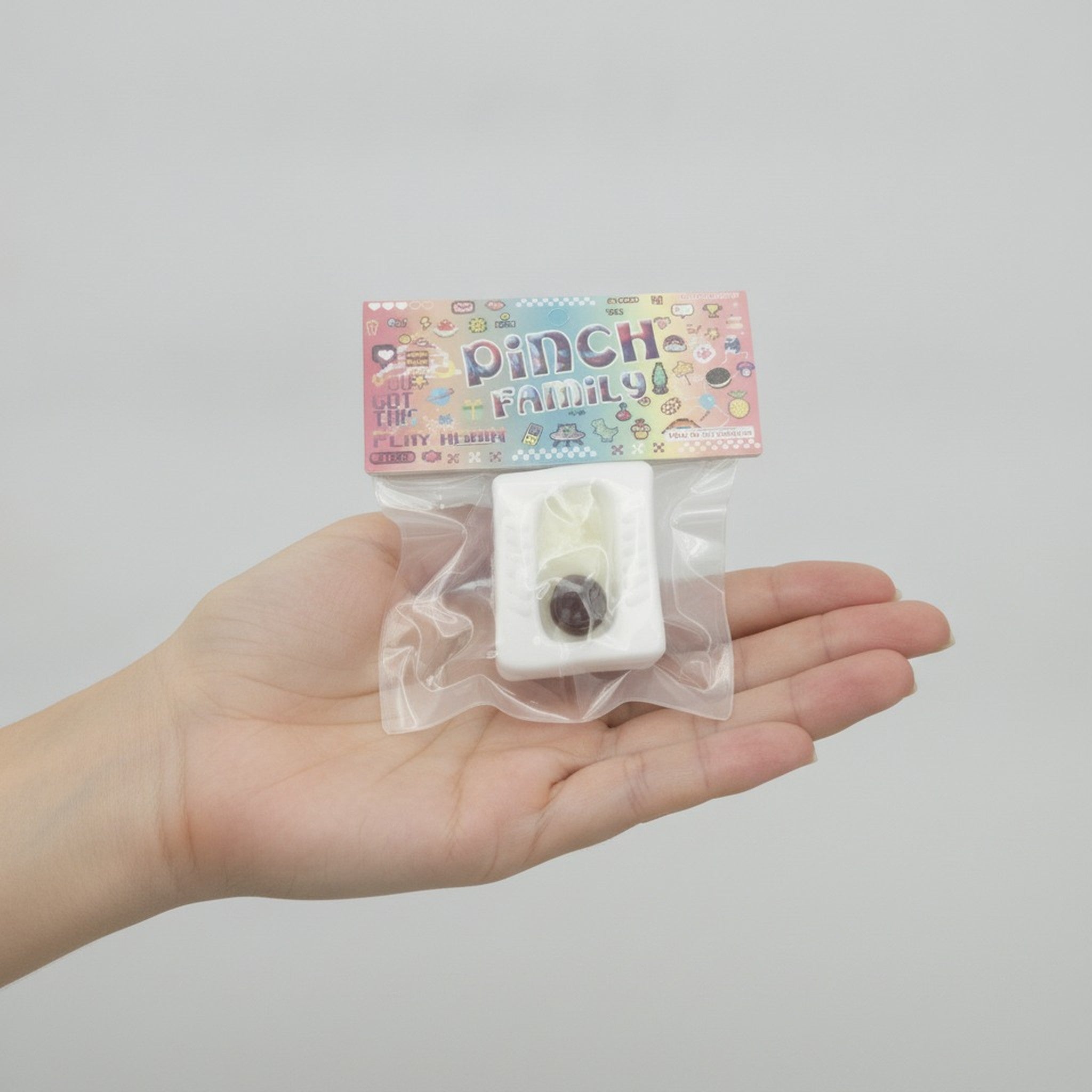 Pinch Family Toilet Poop Squishy Toy – novelty & toys (view 3)