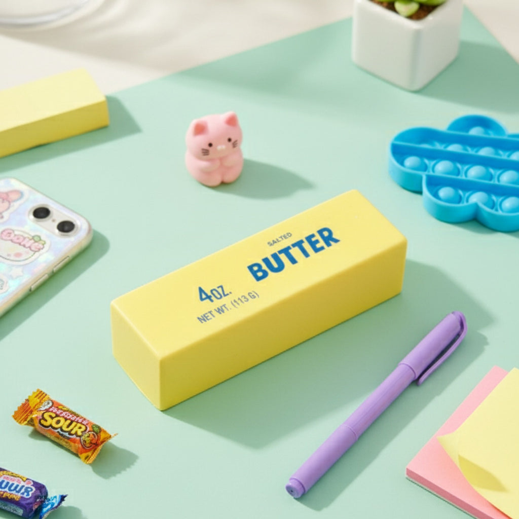Yellow Salted Butter Squishy Toy