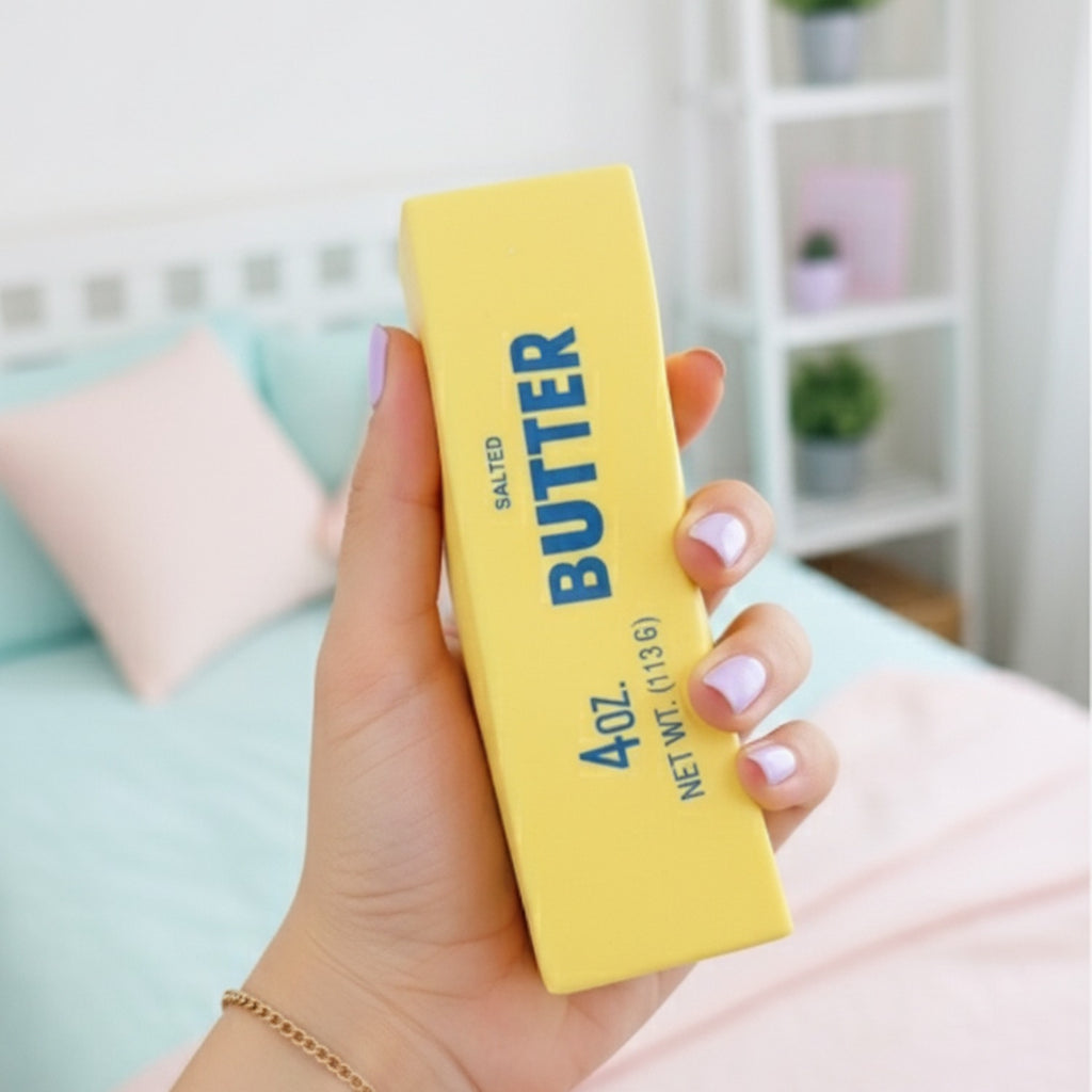 Yellow Salted Butter Squishy Toy