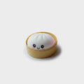 Cute Dumpling Squishy With Smiling Face
