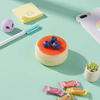 Blueberry Cheesecake Squishy With Fruit Topper