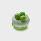 Green Matcha Squishy Ball With Powder Dust