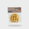 Waffle Cookie Squishy With Googly Eyes