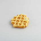Waffle Cookie Squishy With Googly Eyes – novelty & toys (view 1)