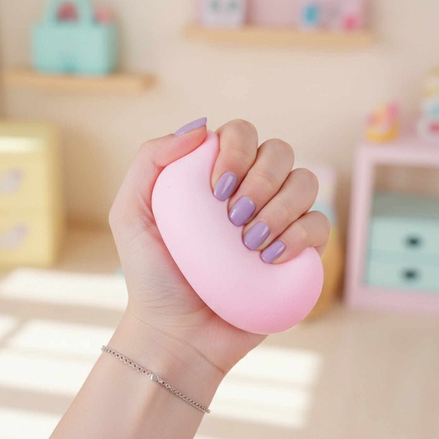 Pastel Squishy Butt Plush Toy Set