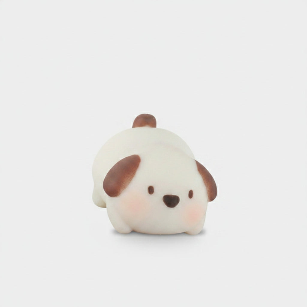 Cute Brown Ear Puppy Squishy Plush Toy