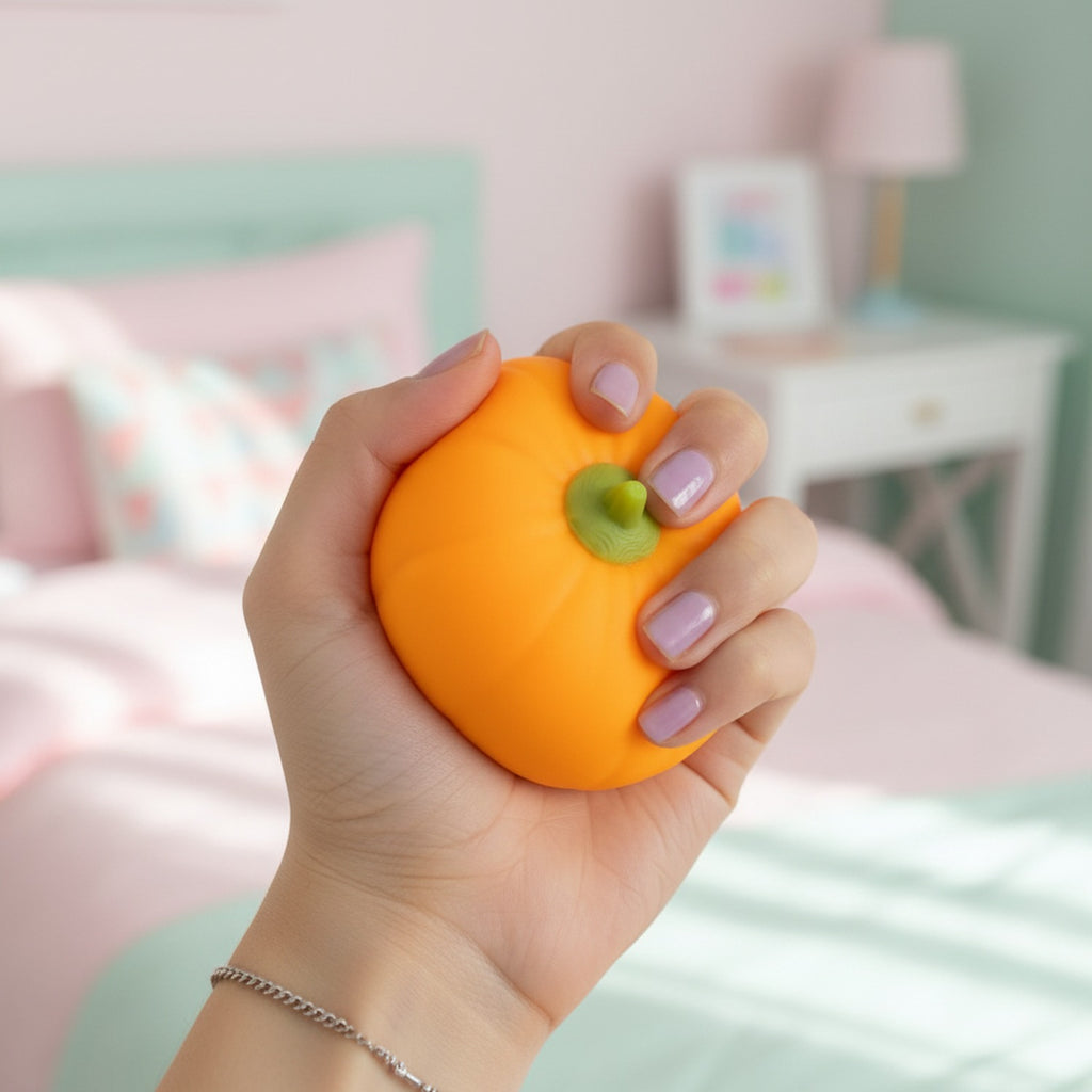 Orange Citrus Squishy Stress Ball Toy