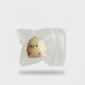 Cream Chick Squishy with Orange Details