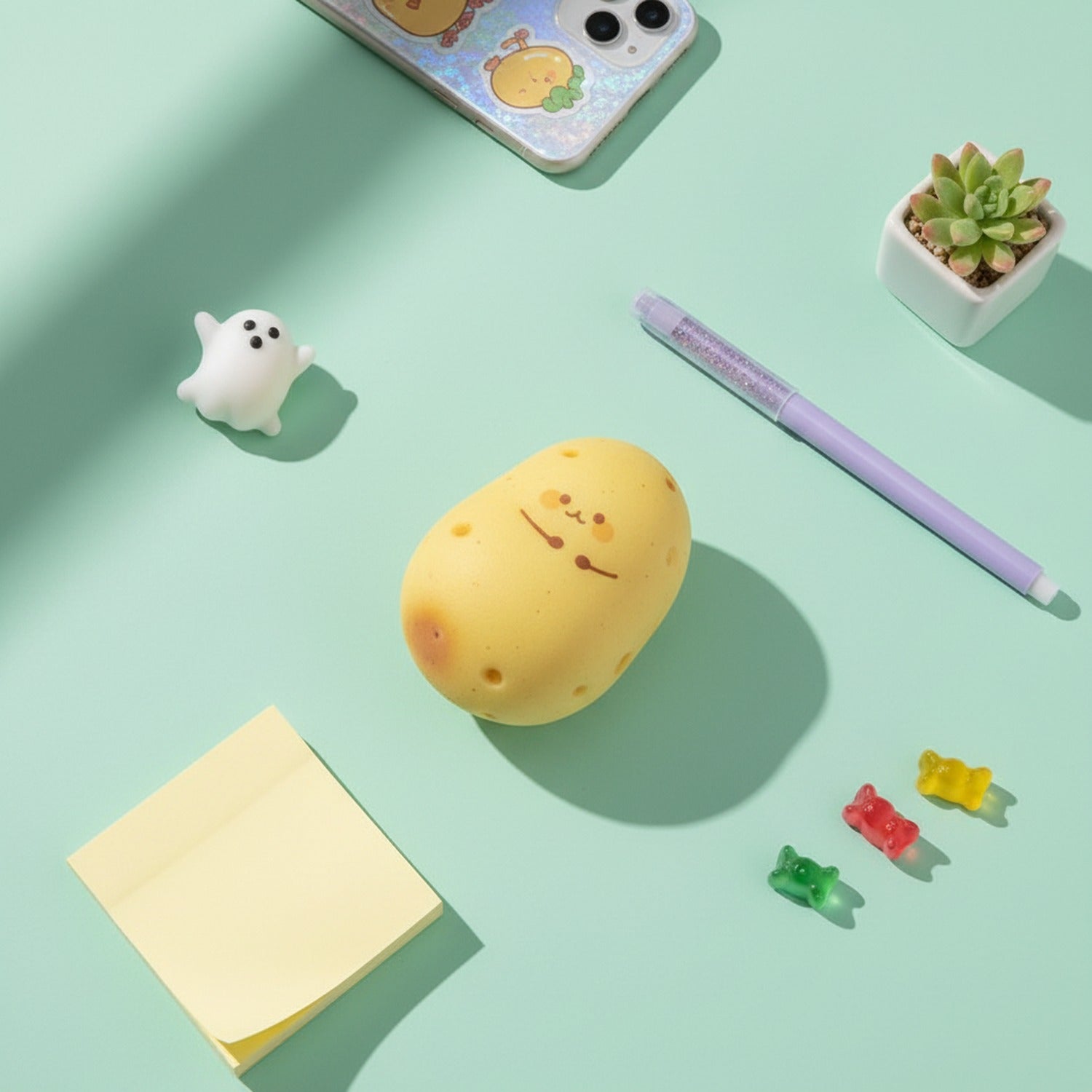 Potato Squishy Soft Plush Duo Pack