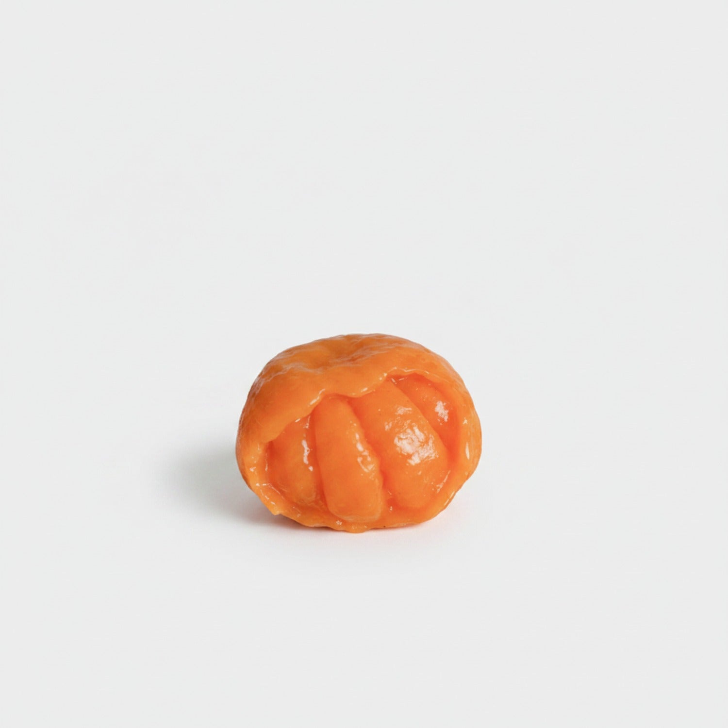 Orange Citrus Peel Squishy Fidget Toy