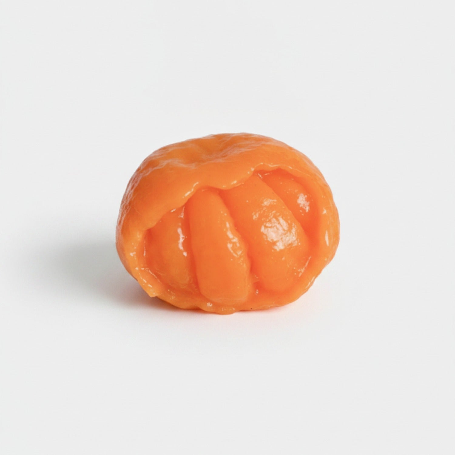 Orange Citrus Peel Squishy Fidget Toy