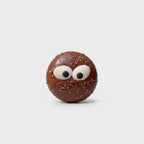 Chocolate Brown Sprinkle Eyes Squishy Ball