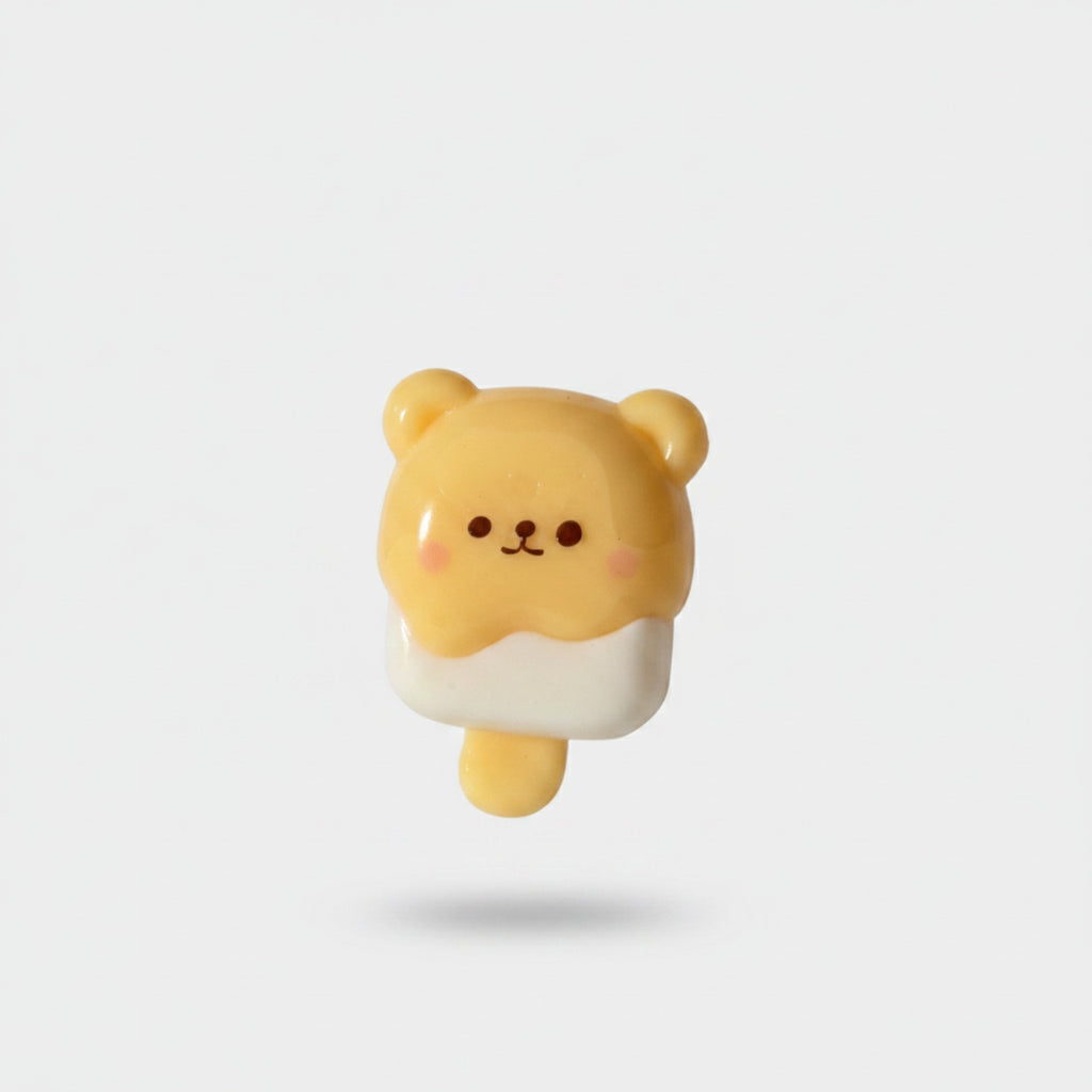 Adorable Yellow Bear Popsicle Squishy