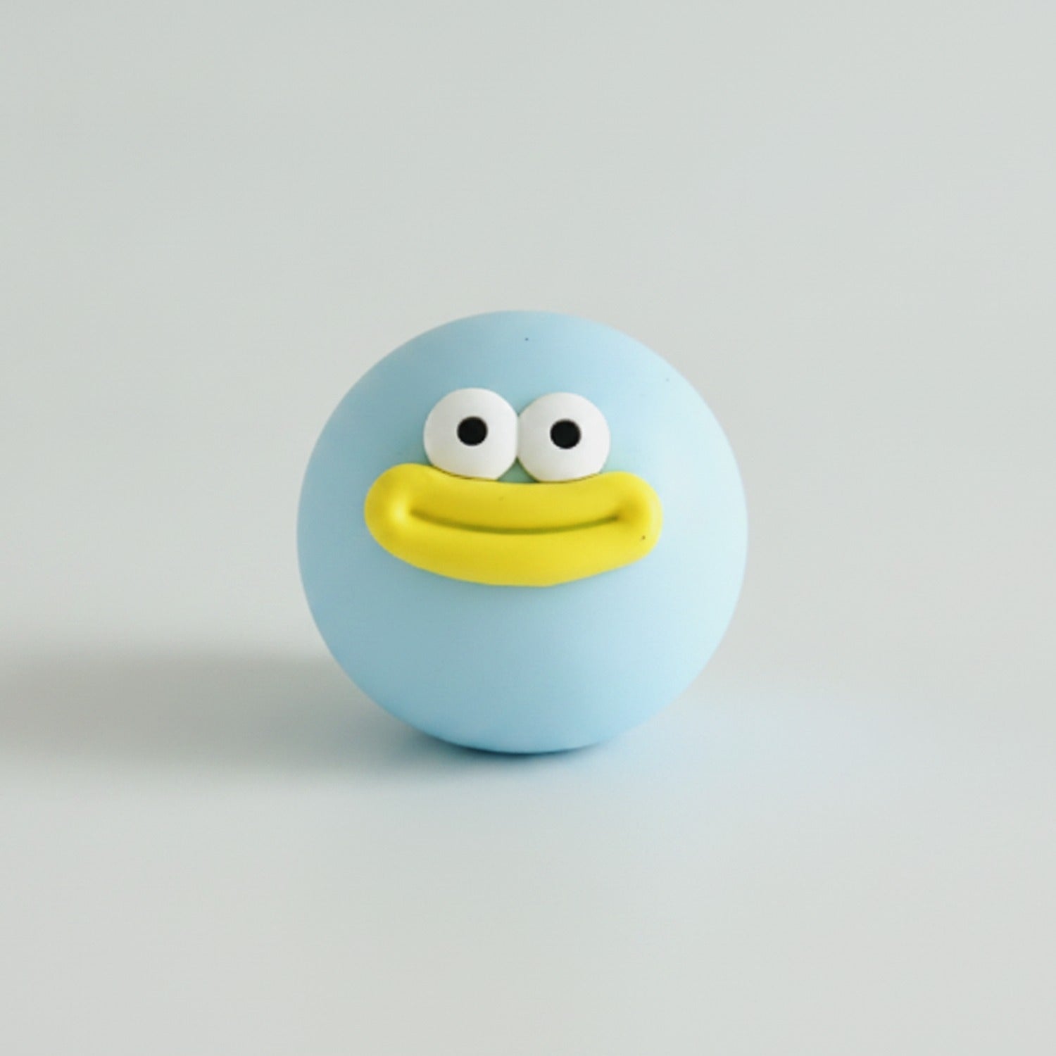 Duck Face Rubber Ball - Blue