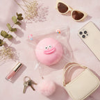 Duck Face Rubber Ball - Pink – novelty & toys (view 3)