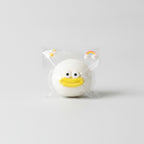 Duck Face Rubber Ball - White