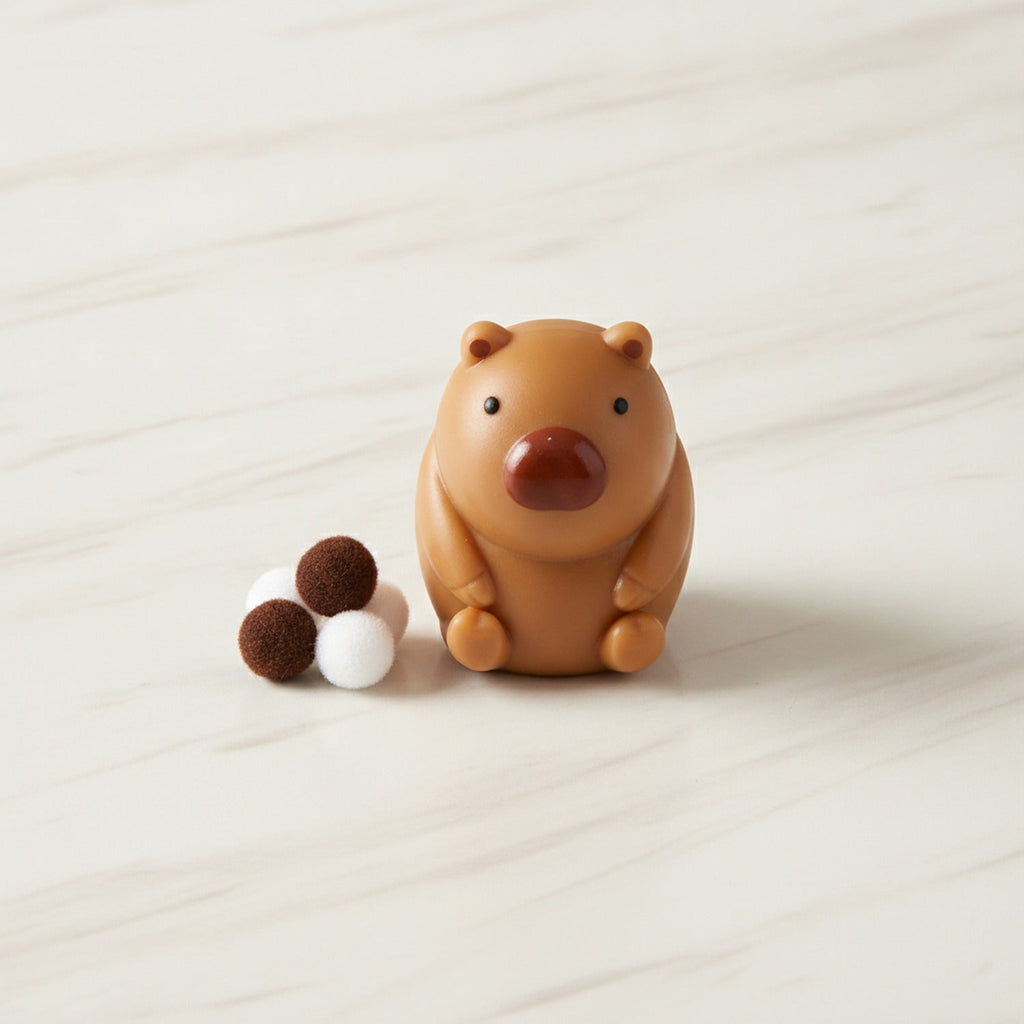 Cat Donut Hard Toy with Sprinkles - Capybara