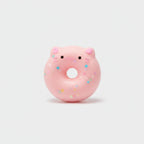 Cat Donut Hard Toy with Sprinkles - Pink Donut