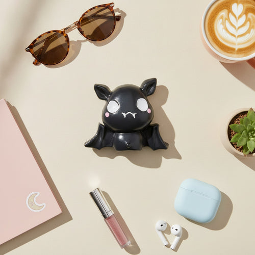 Adorable Crying Bat Plush Charm