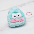 Kawaii Monster Onigiri Rice Ball Toy - Mint Blue
