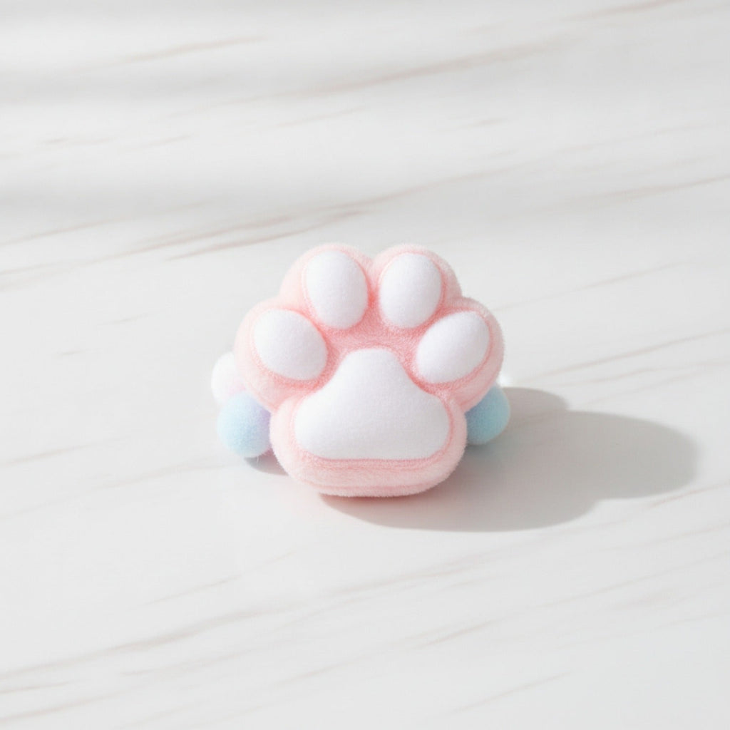 Kawaii Monster Onigiri Rice Ball Toy - Bubblegum Pink