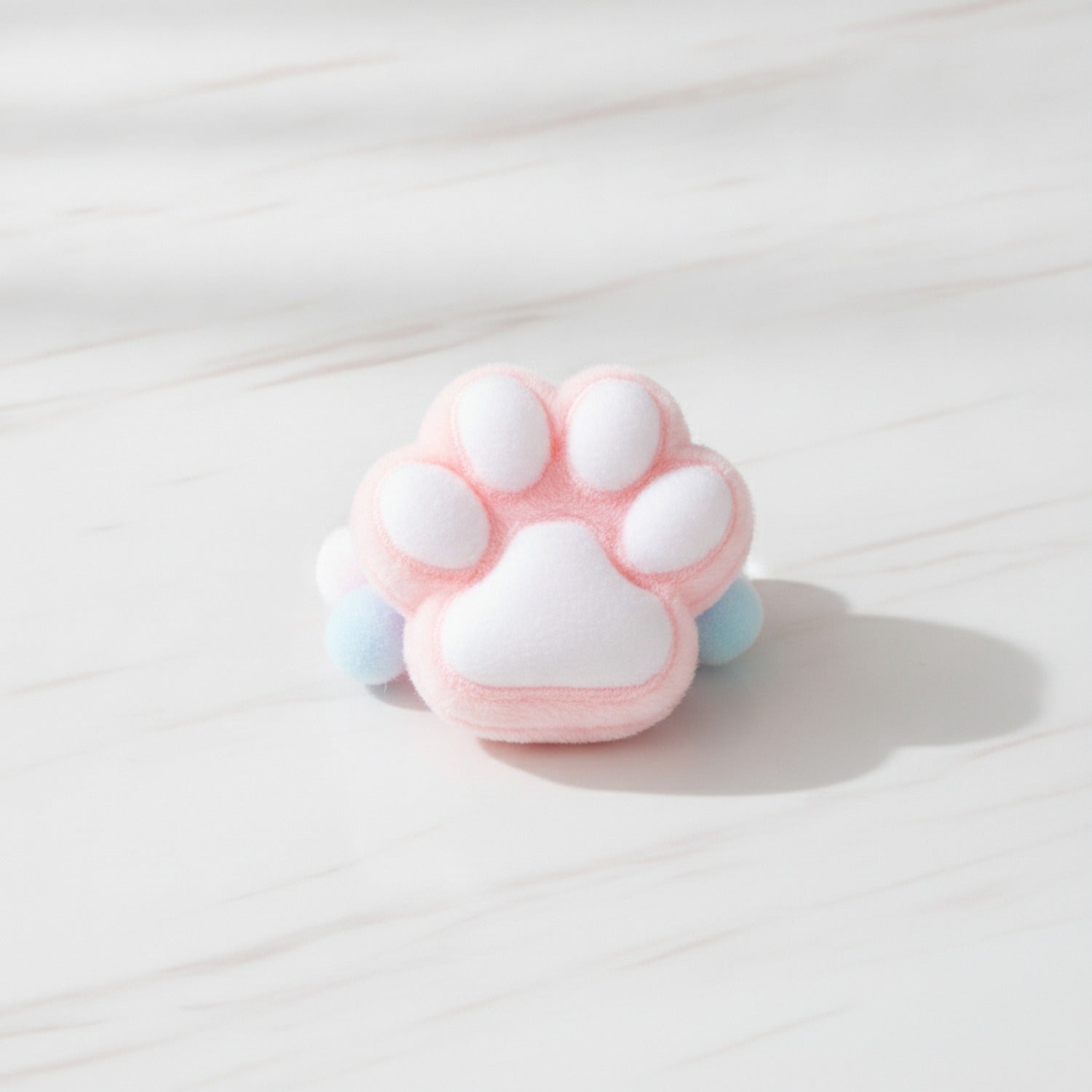 Kawaii Monster Onigiri Rice Ball Toy - Bubblegum Pink