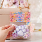Kawaii Monster Onigiri Rice Ball Toy - Purple – novelty & toys (view 2)