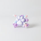 Kawaii Monster Onigiri Rice Ball Toy - Purple