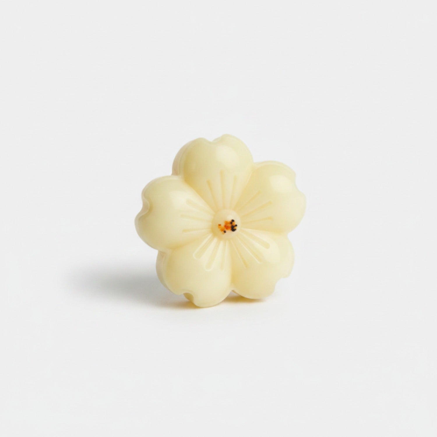 Kawaii Monster Onigiri Rice Ball Toy - Butter Yellow