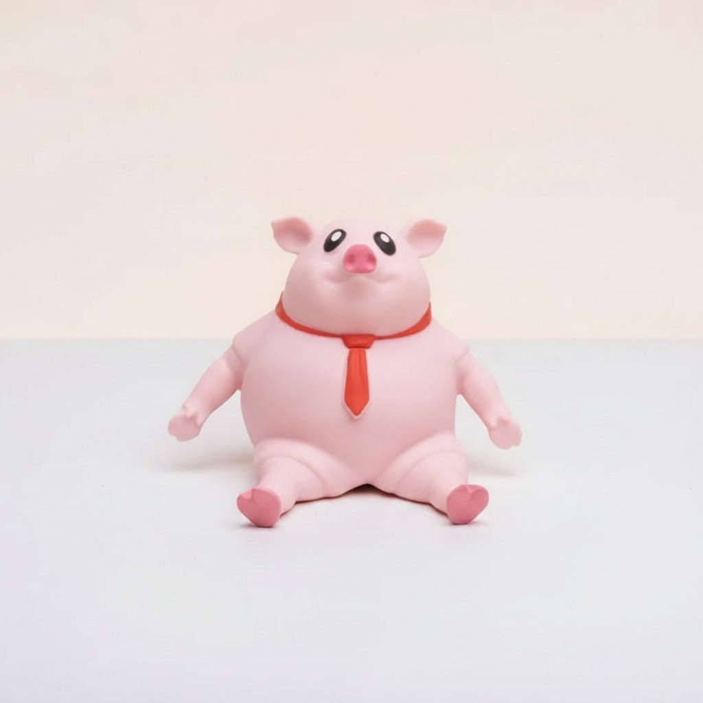Chubby Pig Desk Stress Toy – novelty & toys (view 1)