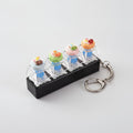 Tart Fidget Keychain Stress Toy - Black