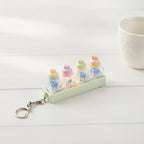 Cartoon Bread Fidget Keychain Toy - Type 1