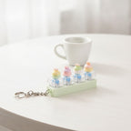 Cartoon Bread Fidget Keychain Toy - Type 2