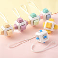 6 Side Mechanical Fidget Keychain Toy - Yellow – novelty & toys