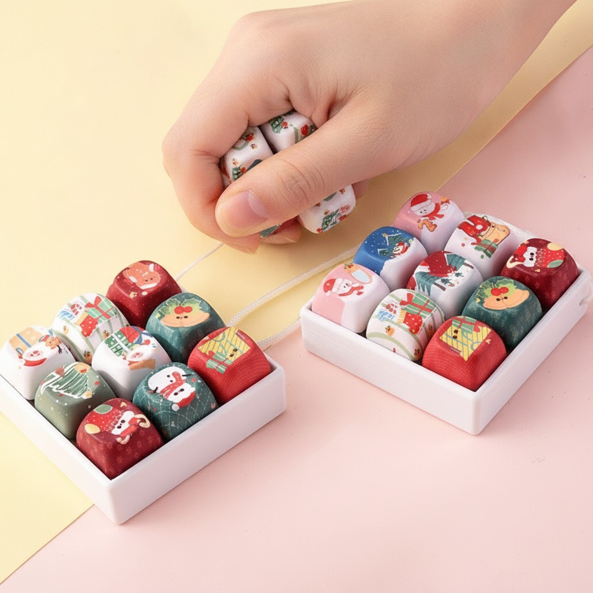 Cute Animal Fidget Keychain Toy - Type 2