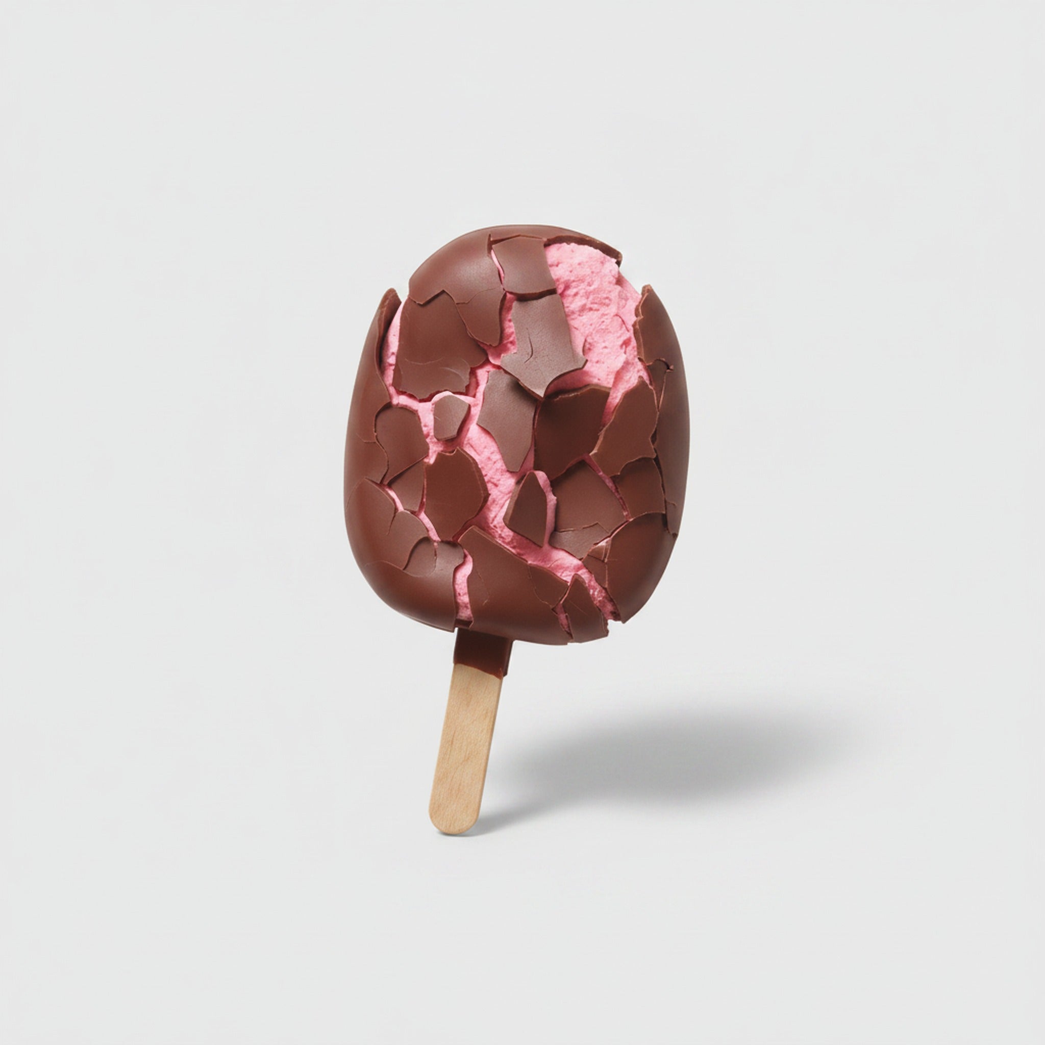 Ice Cream Bar Crunchy Squishy Stress Relief Fidget Toy - Coffee