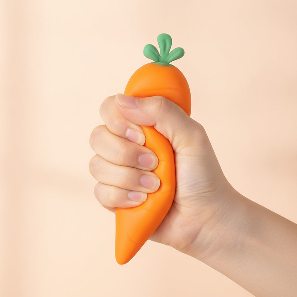 Christmas Snowman Squishy Slow Rising Stress Relief Toy - Orange