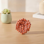 Basketball Squishy Crunchy Sound Fidget Stress Relief Toy - Orange