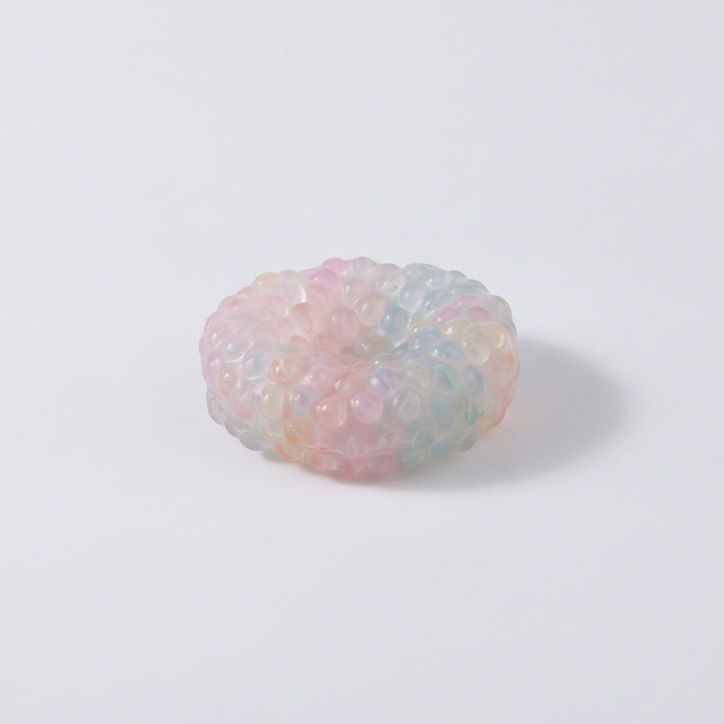 Pearl Bead Squishy Crunchy Sound Stress Relief Fidget Toy - Colored
