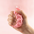 Pineapple Burst Bead Squishy Stress Relief Fidget Toy - Pink