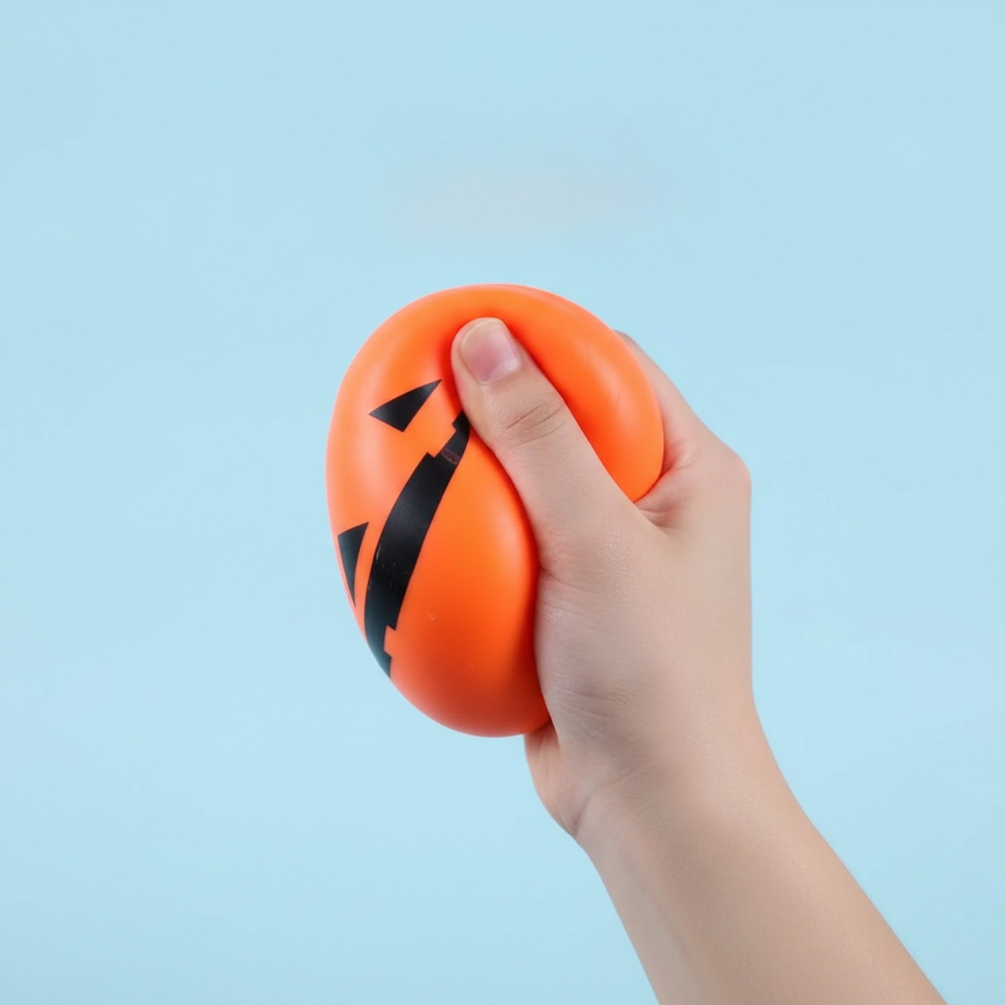 Halloween Ghost Pumpkin Squishy Stress Relief Fidget Toy - Orange