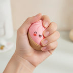 Bao Bun Squishy - Pink Open Basket