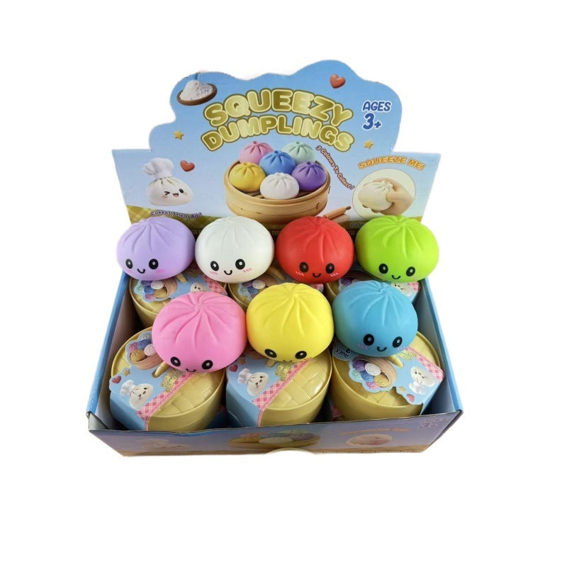 Bao Bun Squishy Slow Rising Stress Relief Fidget Toy - Purple – novelty & toys