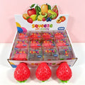 Strawberry Squishy Slow Rising Stress Relief Fidget Toy - Pink – novelty & toys